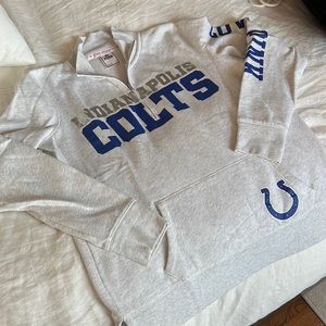 Victoria’s Secret Pink Colts half zip